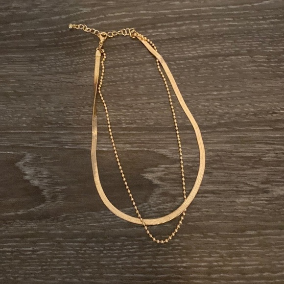 Jewelry - 𝅺FLAT Blade Layered Necklace
